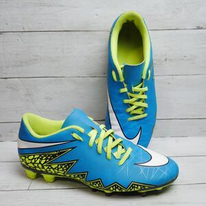 NIKE Hypervenom Phade II FG Womens 8.5 US Blue Lagoon Soccer Cleats 744944-400